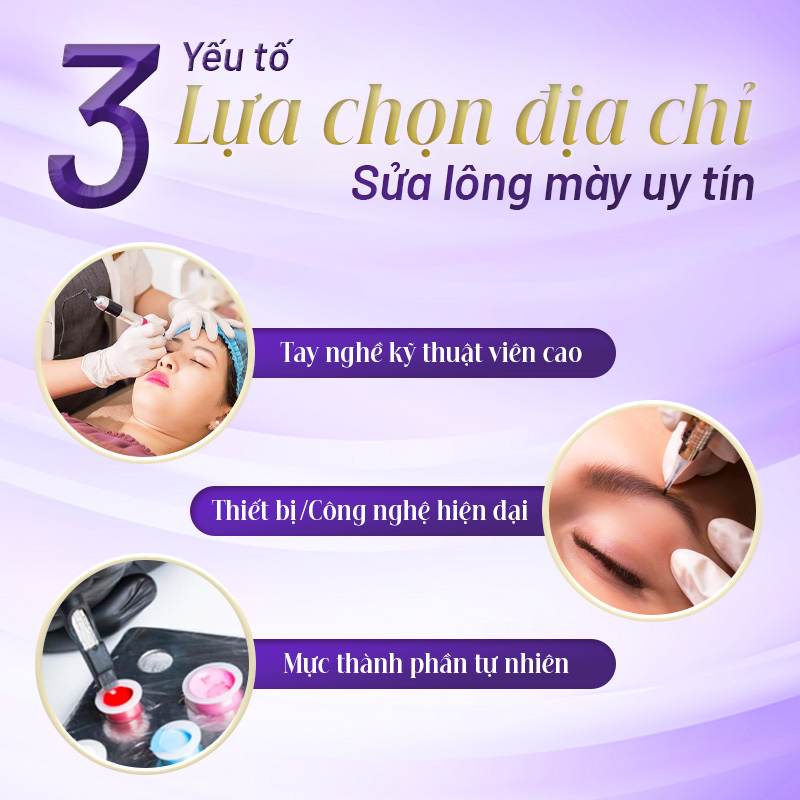 Hậu quả khi điêu khắc lông mày