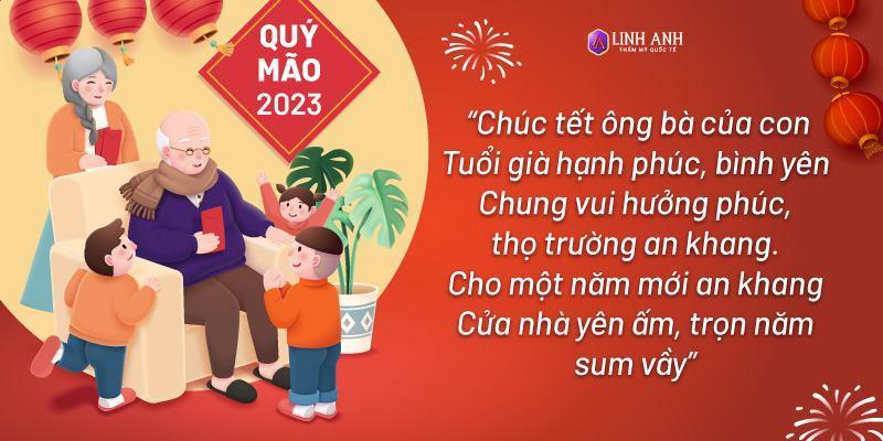 lời chúc mừng năm mới - Viện thẩm mỹ quốc tế Linh Anh