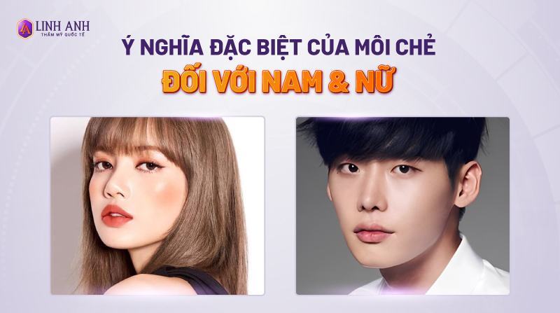 Ý nghĩa môi chẻ đối với nam, nữ