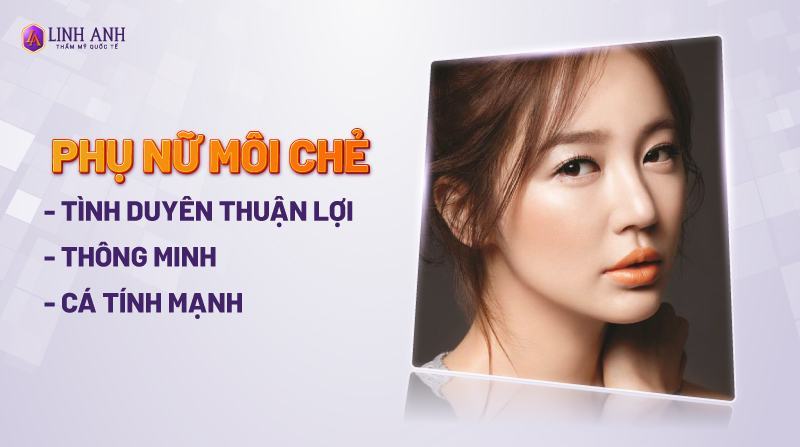 Phụ nữ môi chẻ