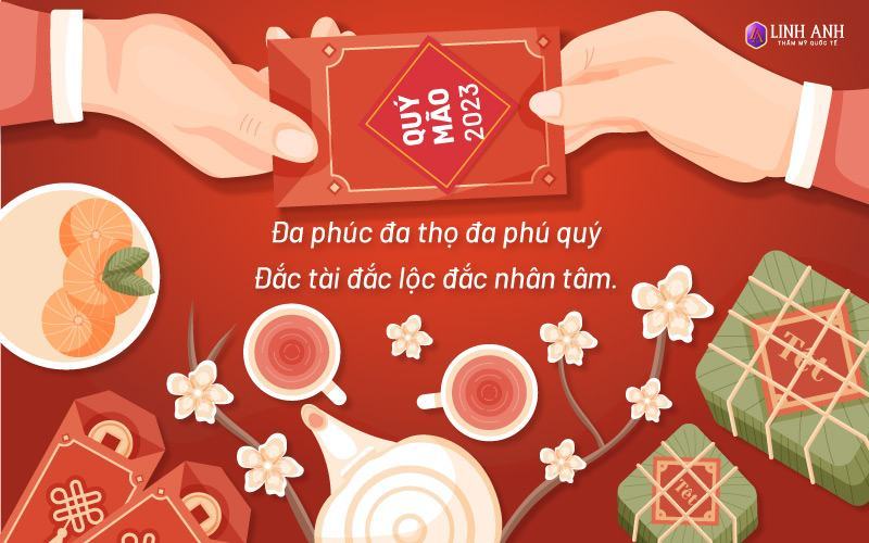 những câu chúc tết hay 2023 - Viện thẩm mỹ quốc tế Linh Anh