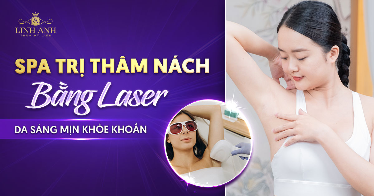 spa trị thâm nách