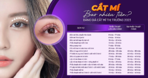 cắt mí bao nhiêu tiền