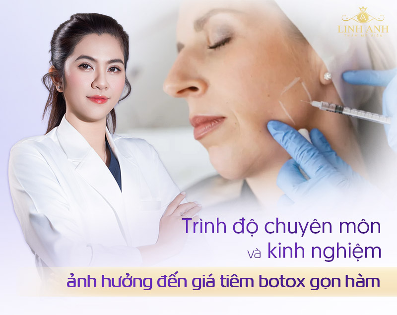 Tiêm botox gọn hàm bao nhiêu