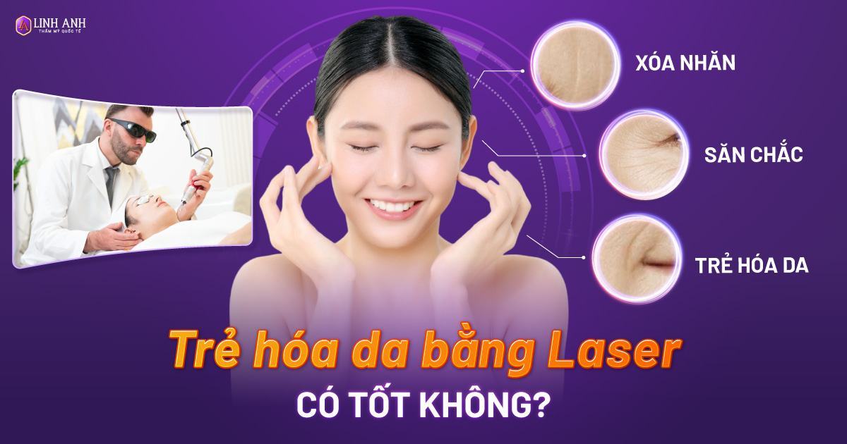 Trẻ hóa da bằng Laser là gì? Laser trẻ hóa da có tốt không?