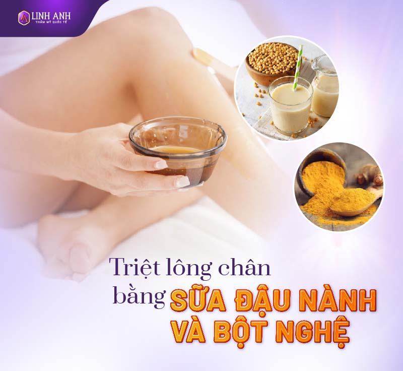 cách để triệt lông chân