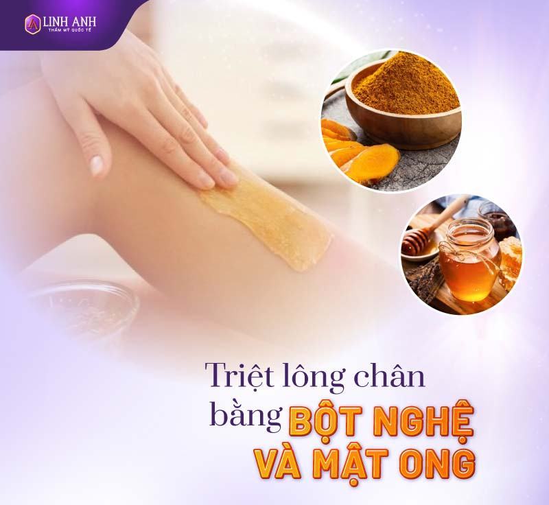 cách triệt lông chân tại nhà