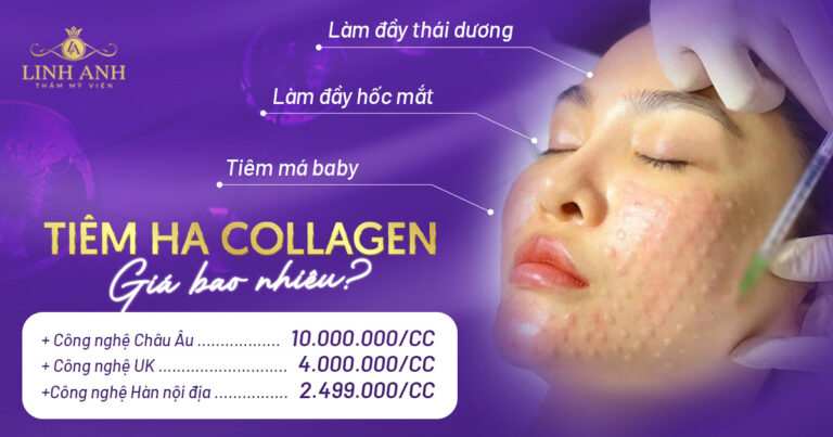 Tiêm HA collagen giá bao nhiêu? Tiêm HA collagen giữ được bao lâu?