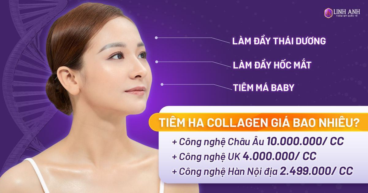Tiêm HA collagen giá bao nhiêu? Tiêm HA collagen giữ được bao lâu?