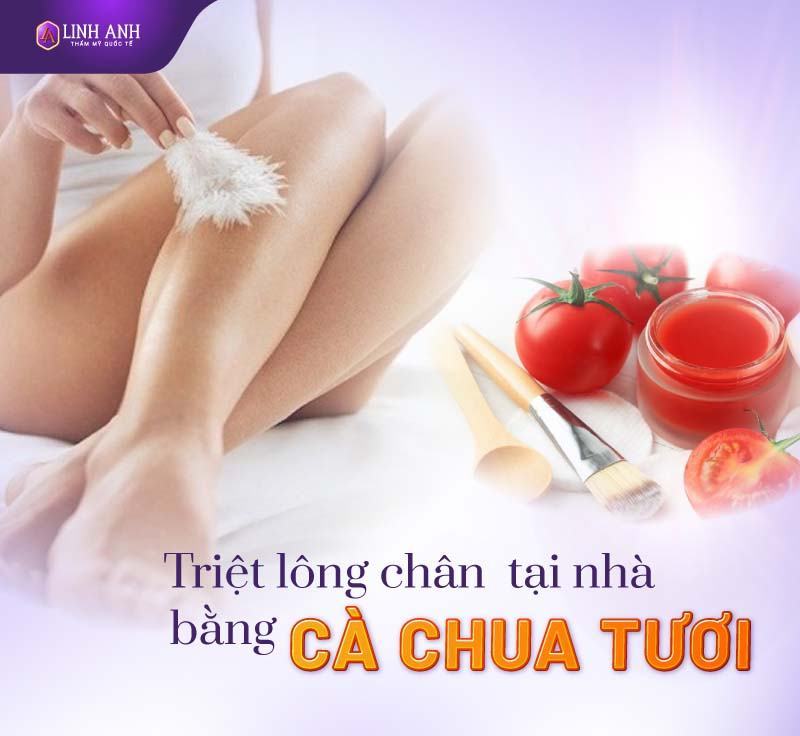 triệt lông chân tại nhà