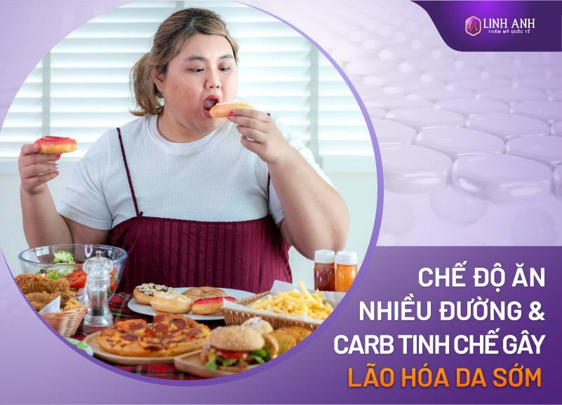 dấu hiệu lão hóa da