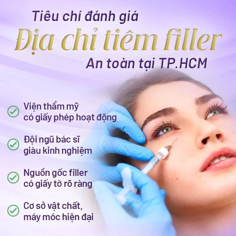 nên tiêm filler ở đâu