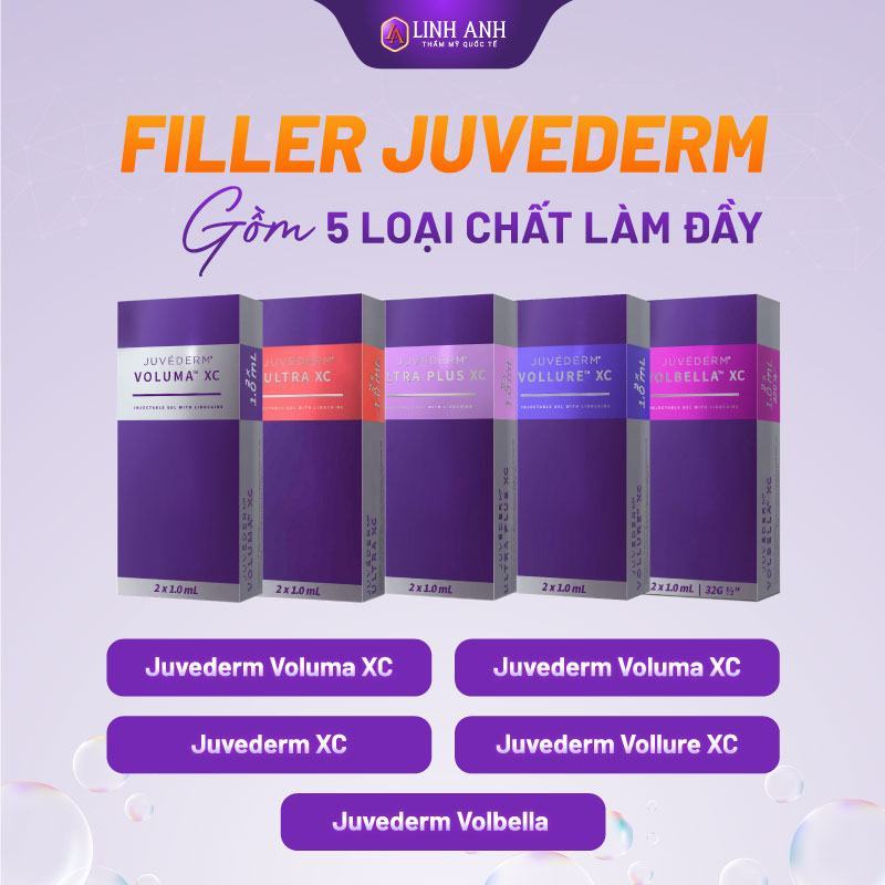 filler juvederm giá bao nhiêu 1cc - Thẩm mỹ Quốc tế Linh Anh giá filler juvederm
