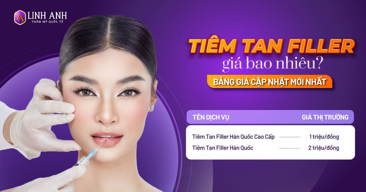 Tiêm tan filler có giá cả như thế nào?