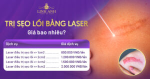 trị sẹo lồi giá bao nhiêu