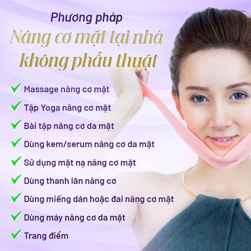 nâng cơ trẻ hoá da mặt