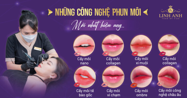 Top 13 công nghệ phun môi mới nhất 2026: Ưu, nhược điểm