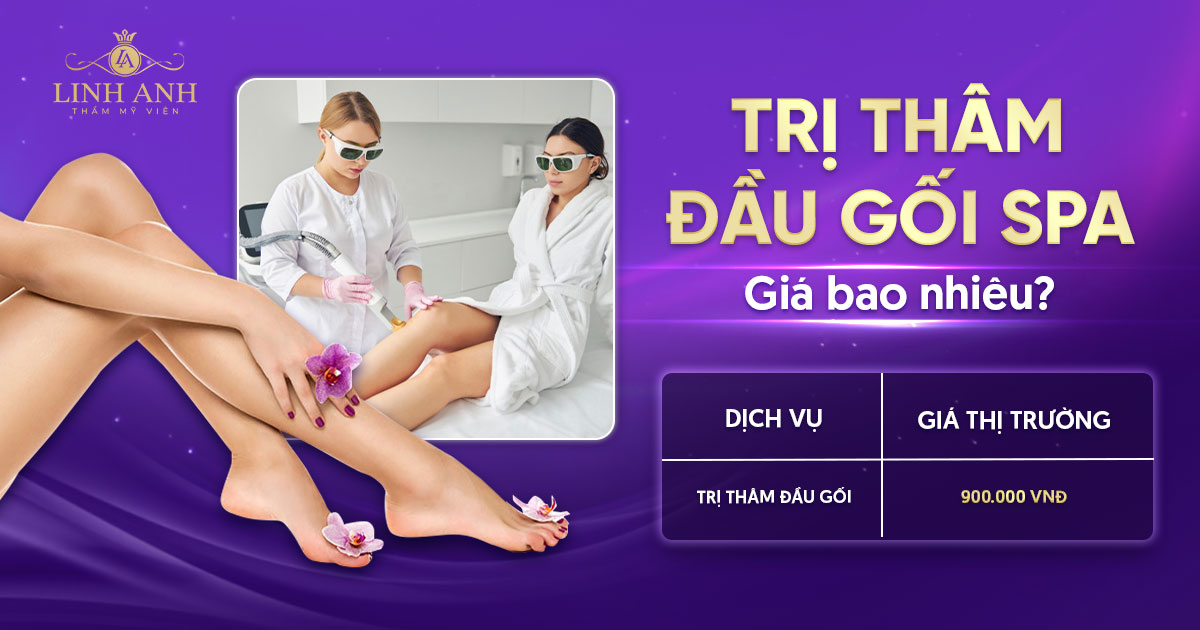 trị thâm đầu gối spa giá bao nhiêu