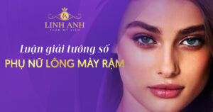 phụ nữ lông mày rậm