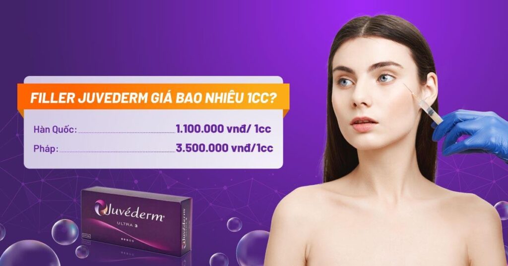 filler juvederm giá bao nhiêu