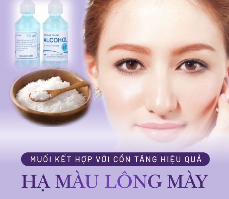 hạ màu chân mày