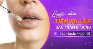 tiêm filler sau 1 năm bị sưng