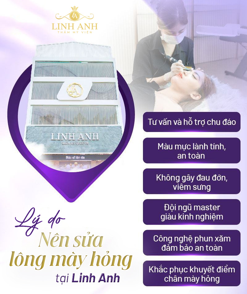 Chân mày bị lỗi