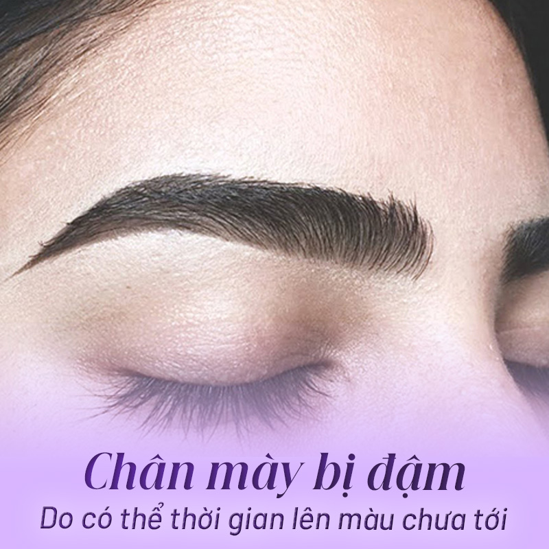 Làm nhạt màu lông mày