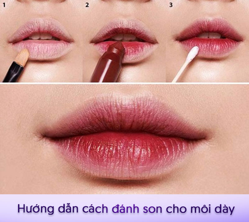 ảnh môi dày