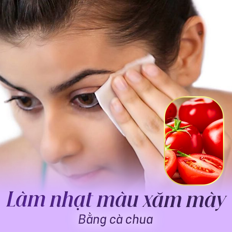 cách làm lông mày tự nhiên nhạt đi