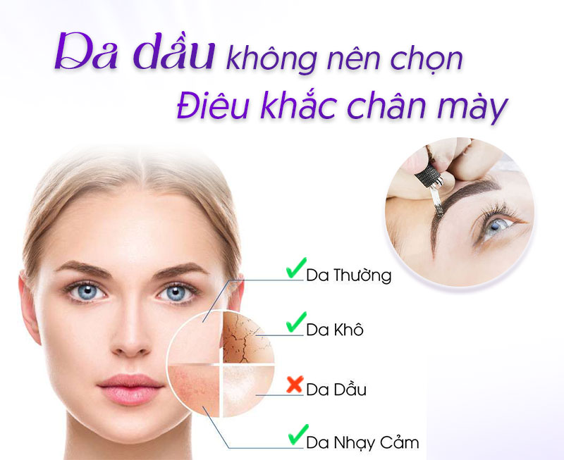 điêu khắc mày hay phun thêu lông mày