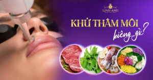 khử thâm môi kiêng gì