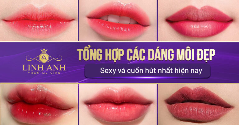 10 Dáng môi đẹp HOT Và BẮT TREND nhất năm