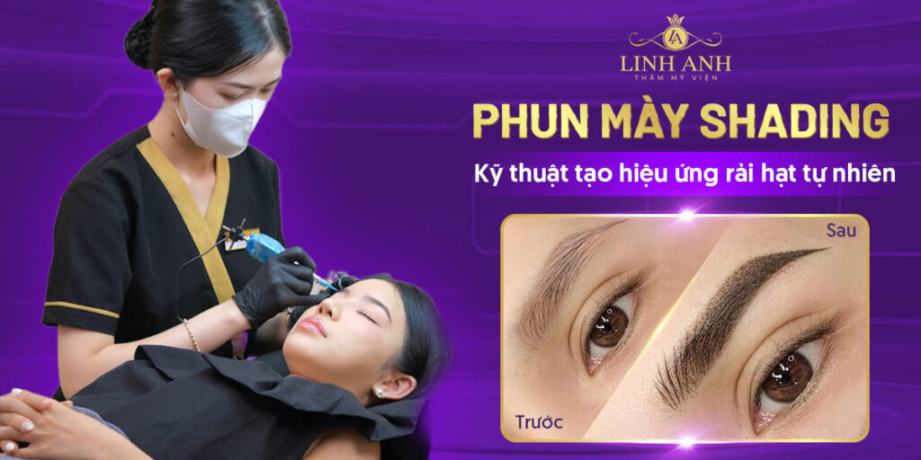 phun mày Shading