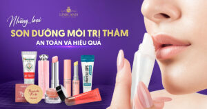 son dưỡng môi trị thâm