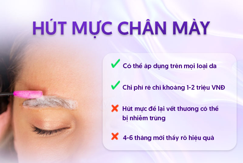 tẩy lông mày