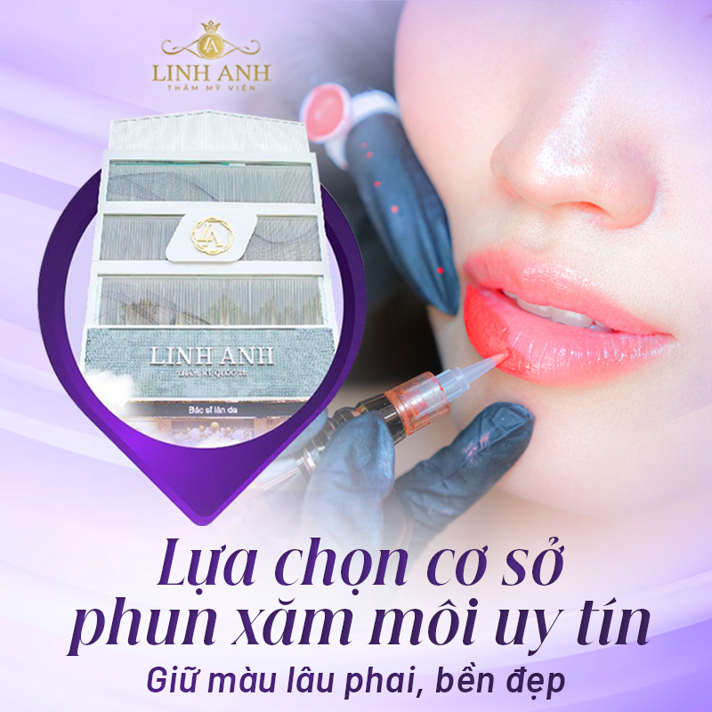 xăm môi bao lâu thì phai màu