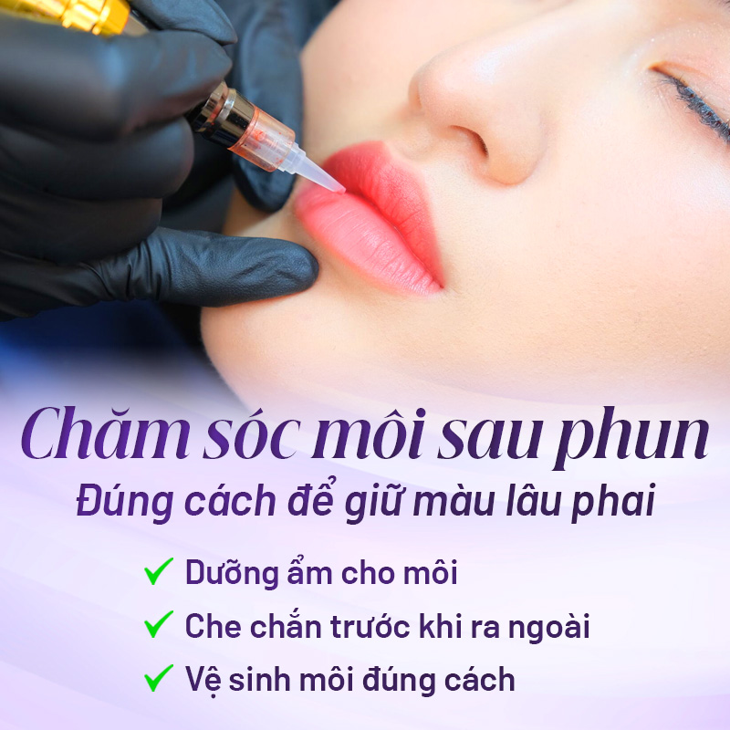 xăm môi được bao lâu
