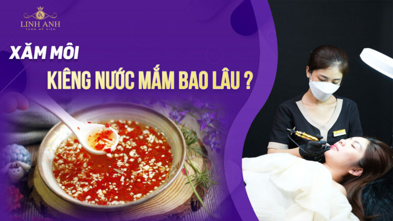 Phun môi kiêng nước mắm bao lâu? Gia vị thay thế nước mắm sau phun môi