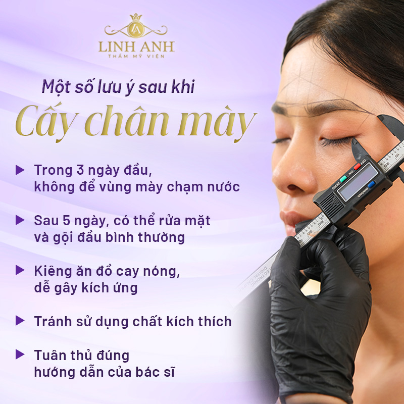 cấy sợi chân mày