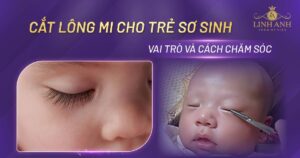 cắt lông mi cho trẻ con