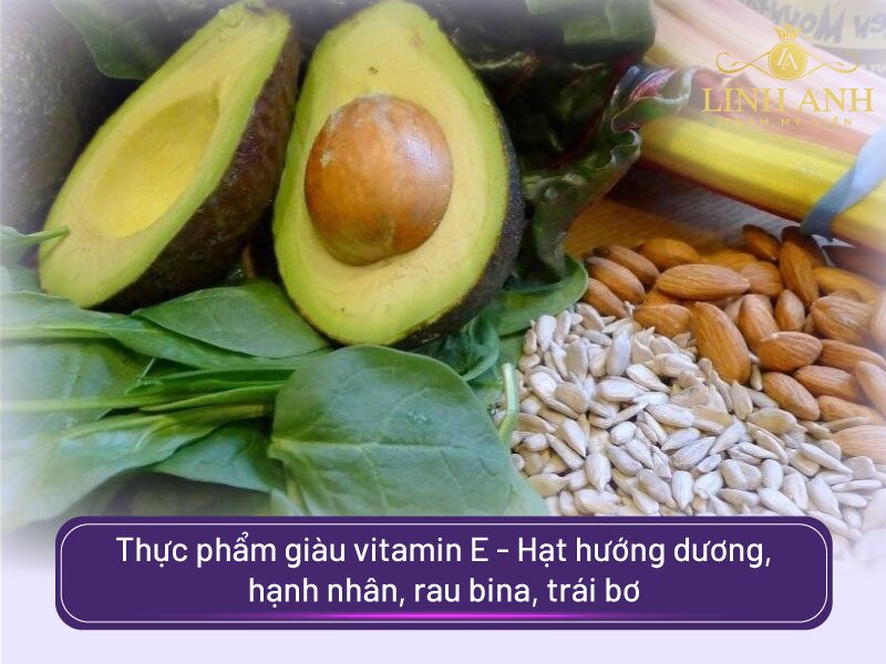 thực phẩm chứa nhiều vitamin e nhất