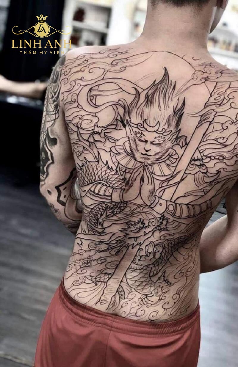 Hình xăm Full lưng , Tattoo bít lưng hình Phật và cá chép | Hình xăm, Hình  xăm nhật, Hình xăm phật