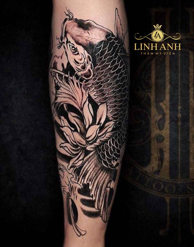 Xăm hình nghệ thuật cá chép may mắn | Hand tattoos for guys, Tattoo arm  designs, Koi tattoo sleeve