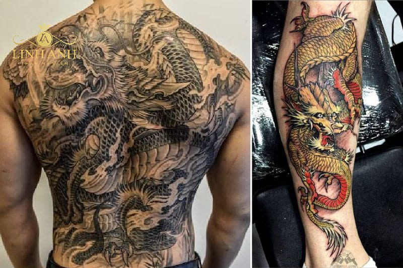 Hình xăm samurai trắng đen đẹp tại Ken Biên hoà Tattoo - Biên Hòa Tattoo