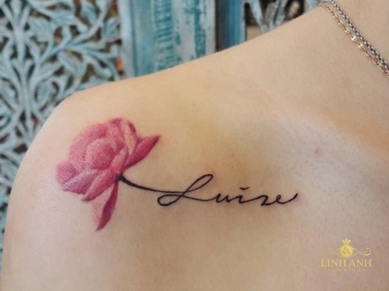 tattoo chữ đẹp cho nữ ở cổ tay
