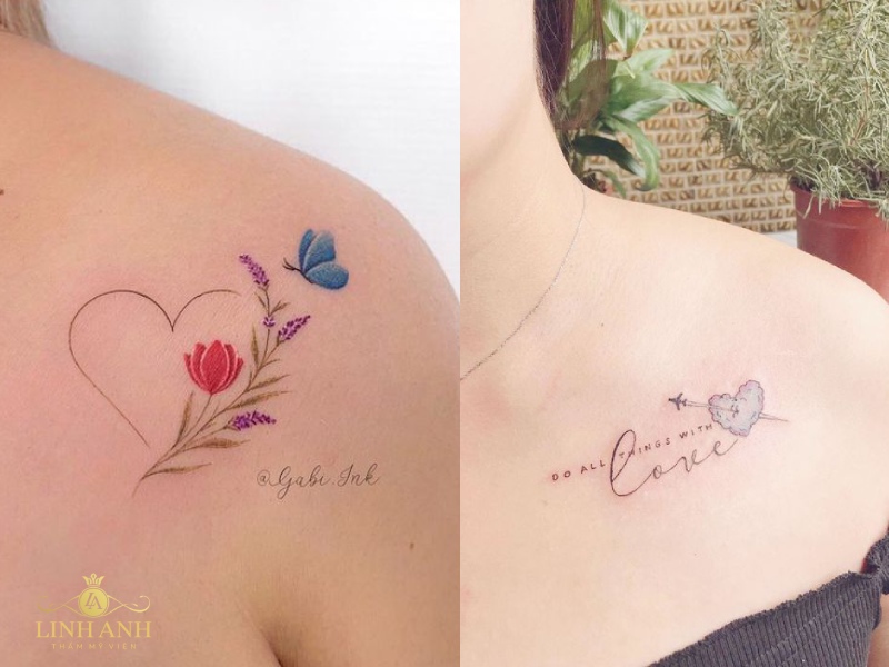 tattoo chữ đẹp cho nữ ở eo ý nghĩa