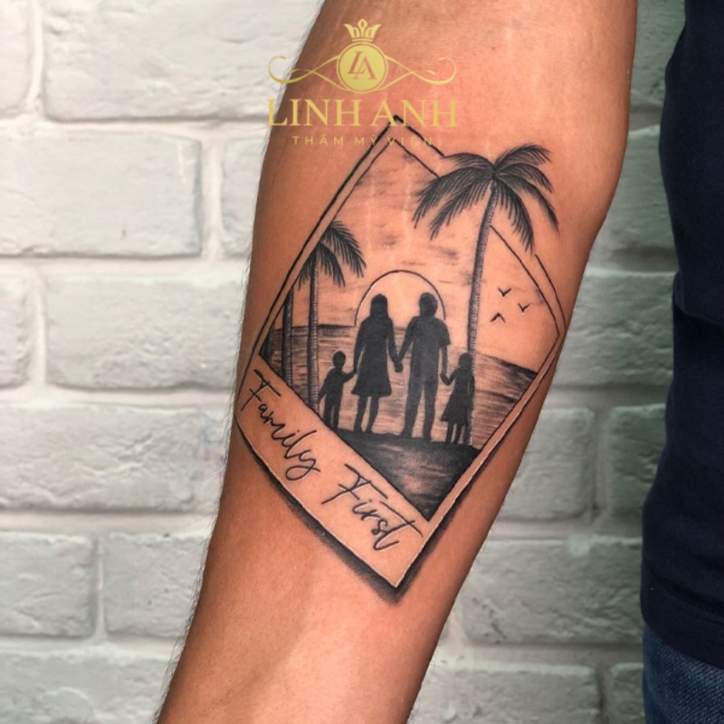 tattoo gia đình là tất cả