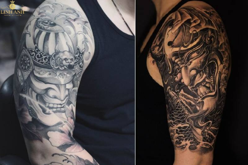 tattoo hắc bạch vô thường cực đẹp