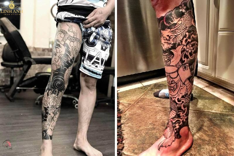tattoo hắc bạch vô thường nam đẹp